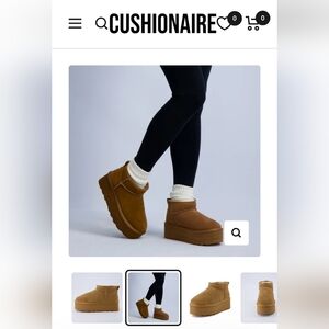 Cushionaire💚NIB Hippy green booties 9W